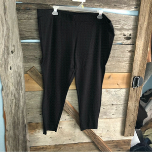 𝅺mr. Max Fashions Plus Size 3X Black Pull-On Skinny Pants